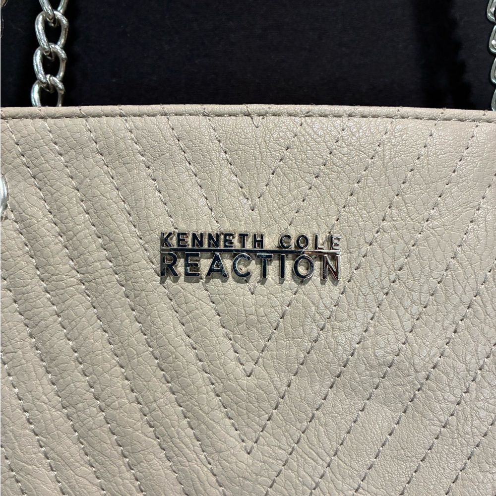Kenneth Cole Reaction Beige Women's Tote Bag - Picture 2 of 13